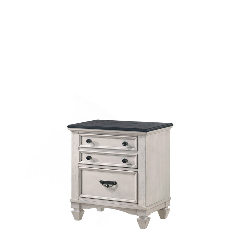 Accent Nightstand - Beige