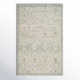 Tahoma Oriental Machine Made Power Loomed Polyester Area Rug in Light Aqua