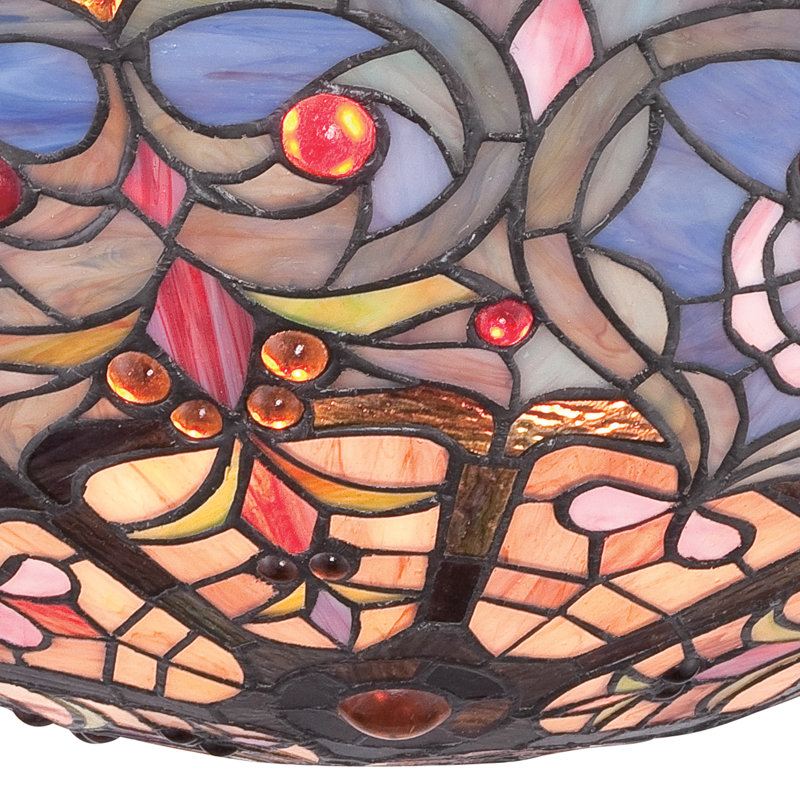 Engebretson Glass Flush Mount