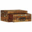 Amahya 40cm W Solid Wood Bedside Table