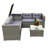 4-Person Outdoor Seating Group with Cushions, Storage Box and Table-806725204