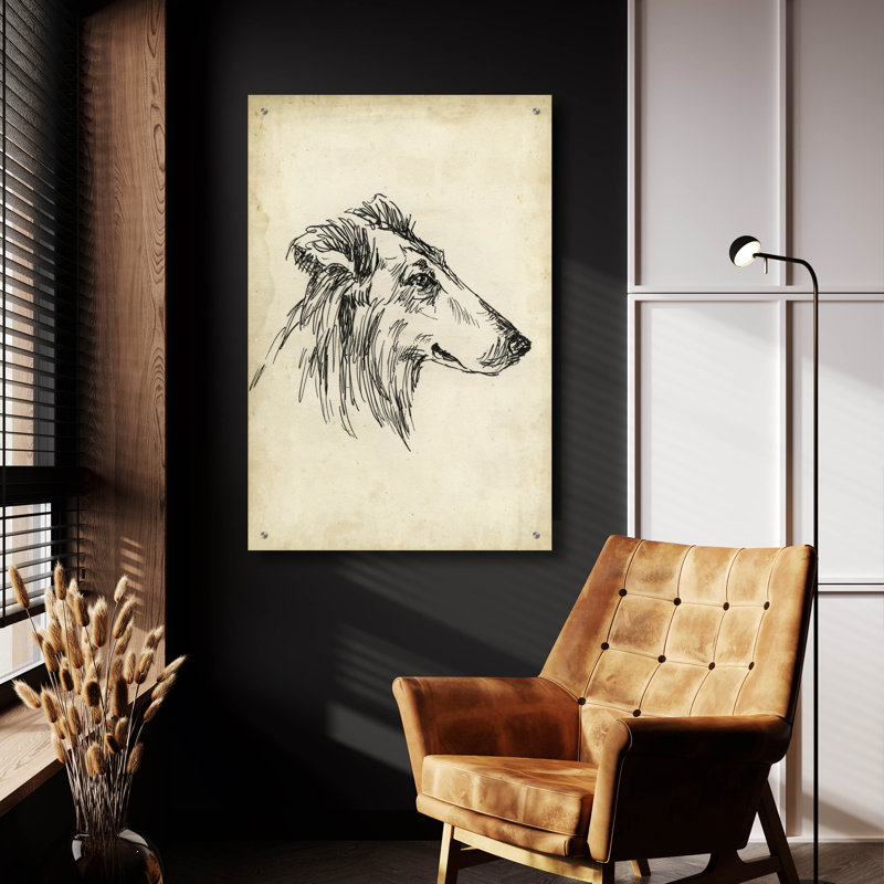 «Breed Study 12» par Ethan Harper, H 36 po x l 24 po x P 0,2 po
