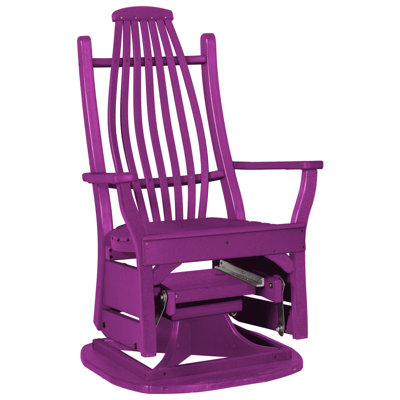 Fauteuil coulissant en bois cintré