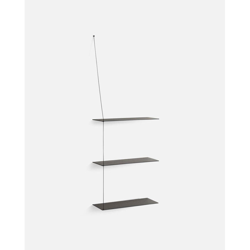 Stedge Shelf (60 Cm), Black, 47.2" H x 23.6" W x 8.7" D