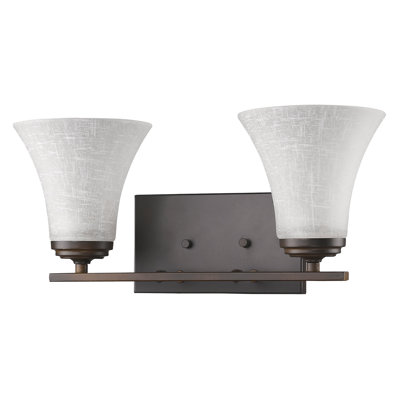 Vanleuven 2-Light Dimmable Vanity Light
