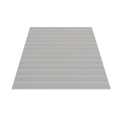 Audra Horizontal Mattress Support Wooden Bunkie Board/Slats with Cover by Alwyn Home