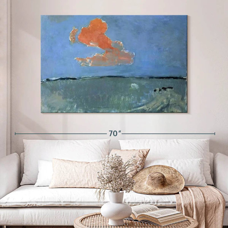 Avery The Red Cloud, 34" H x 51" W