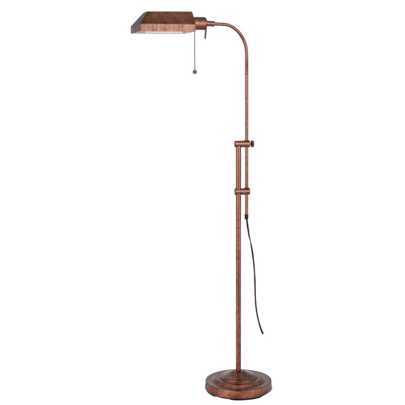 Perran 57'' Task Floor Lamp, Rust