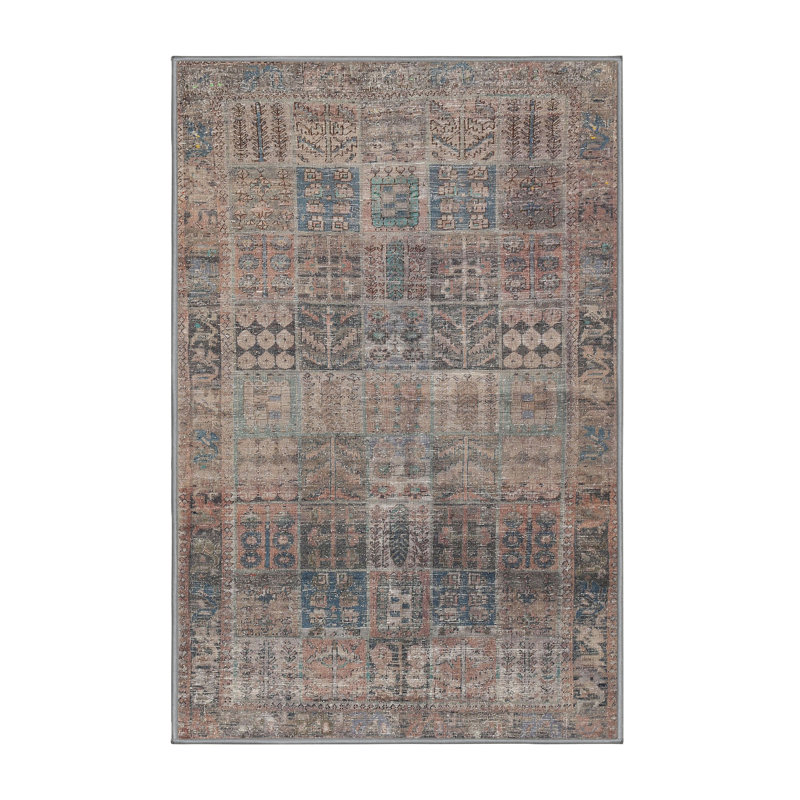 Geometric Indoor Rug, Rectangle 7' x 10'
