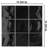 Twist Square 11-3/4 " x 11-3/4 " Ceramic Mosaic Wall Tile-49789918