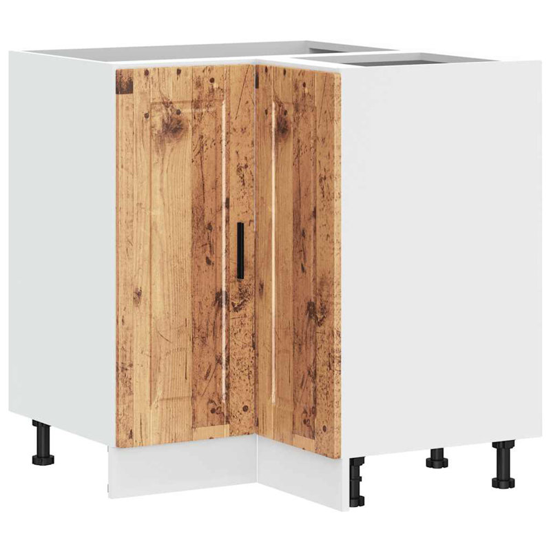 Armoire de cuisine en bois d'ingénierie vidaXL, Bois ancien