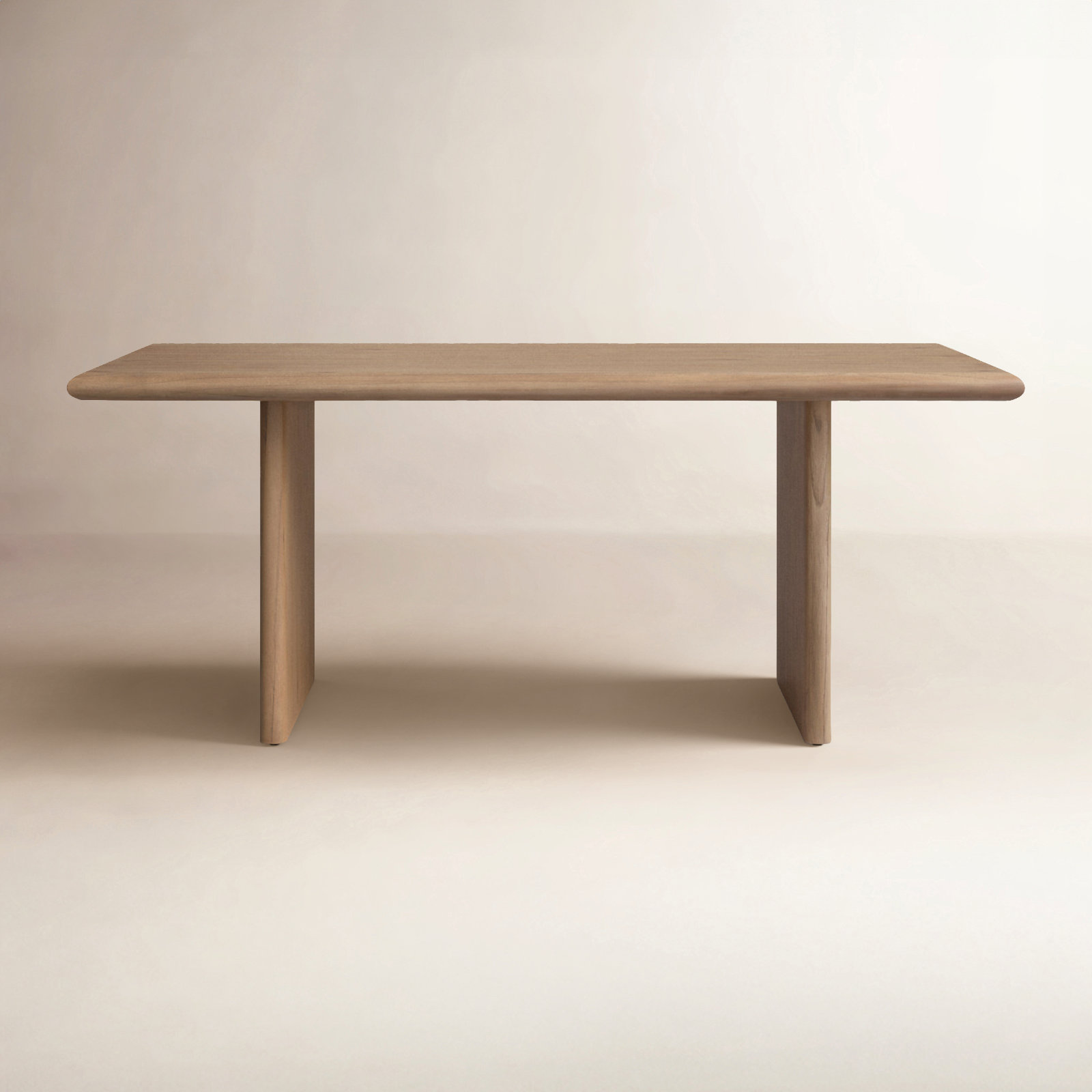 Soleil 74" Dining Table, Oak
