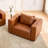 50” W Leather Accent Armchair-890282750