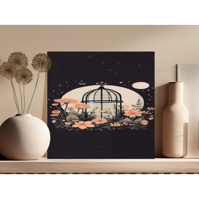 Rosenbloom Wrapped Canvas Print Set, 16x16