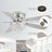 Aydin 52'' Ceiling Fan with Light Kit
