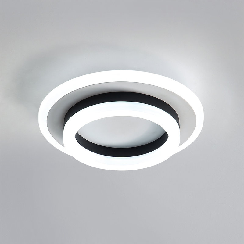 Thissell 1-Light 20cm Flush Mount Ceiling Light, 6500K