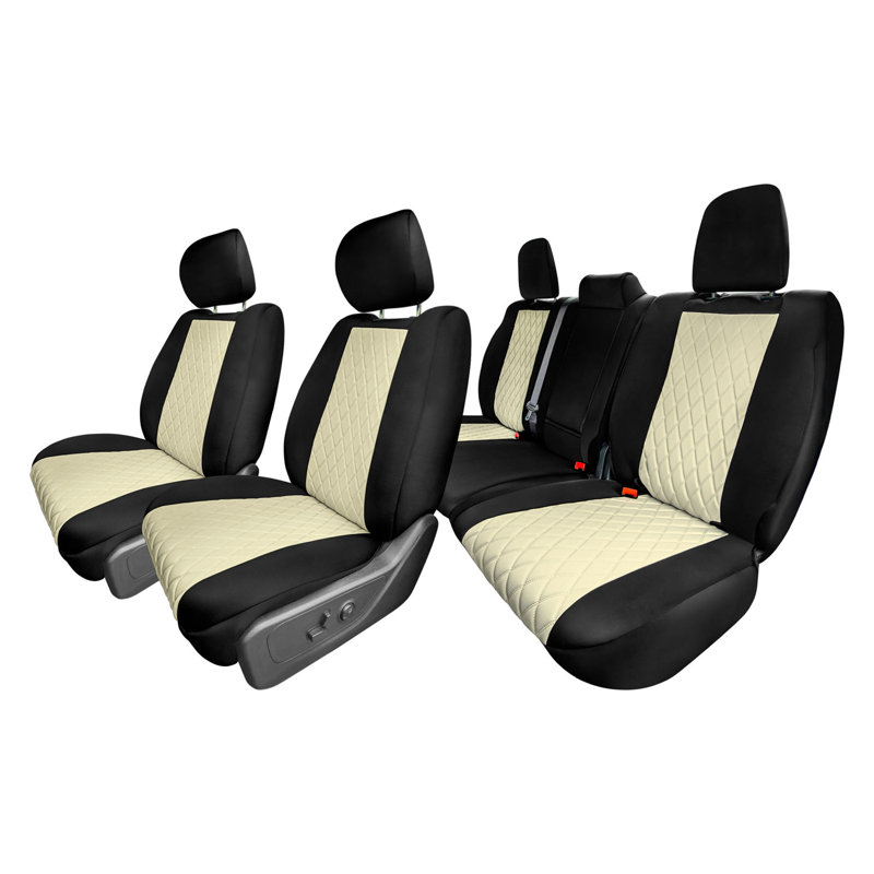 Housses en néoprène CustomtoFit pour ensemble complet Dodge RAM 1500 2019 à 2022, Beige