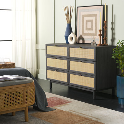 Commode double l 60,67 "à 6 tiroirs Andreq
