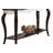Mathias White & Walnut Finish Sofa Table