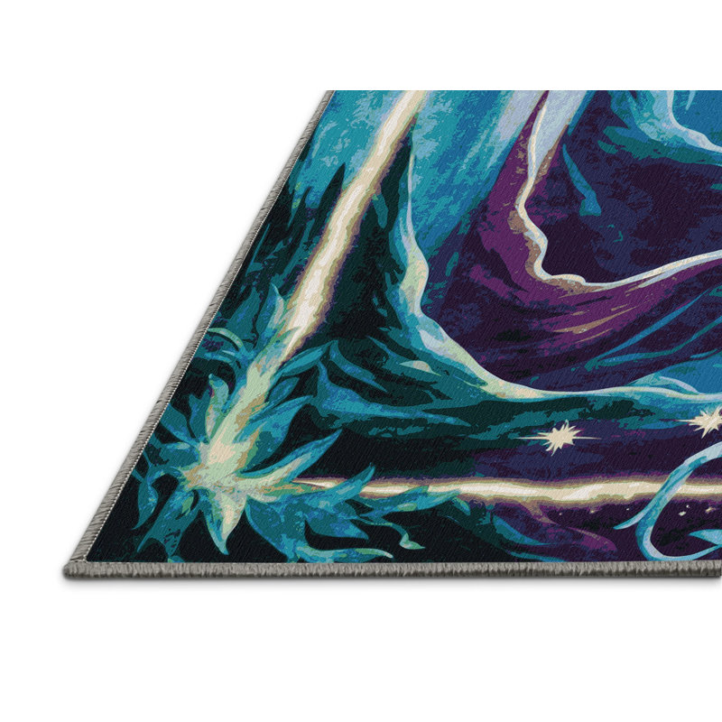 Nightfall Bloom Rug, Rectangle 3' x 5'