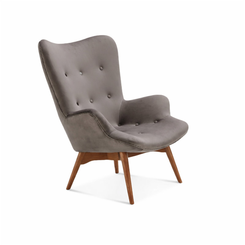 Ensemble de chaise longue et repose-pieds Contour