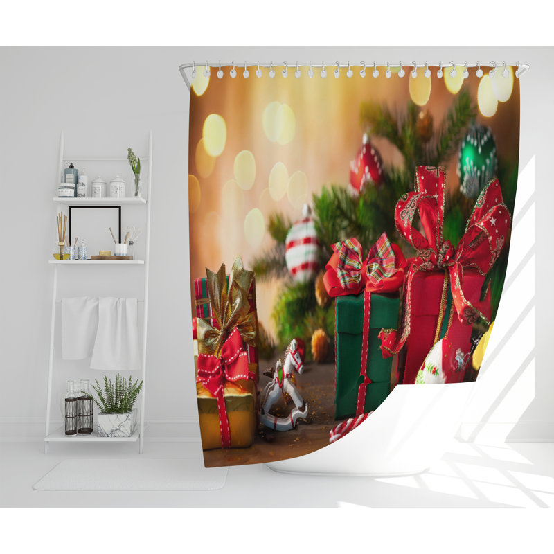 Macaulay Polyester Shower Curtain Set