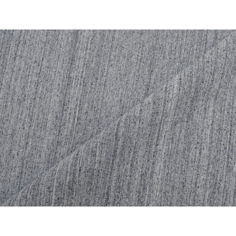 Tapis gris foncé / ivoire Namaskar, Rectangle de 5 pi x 8 pi