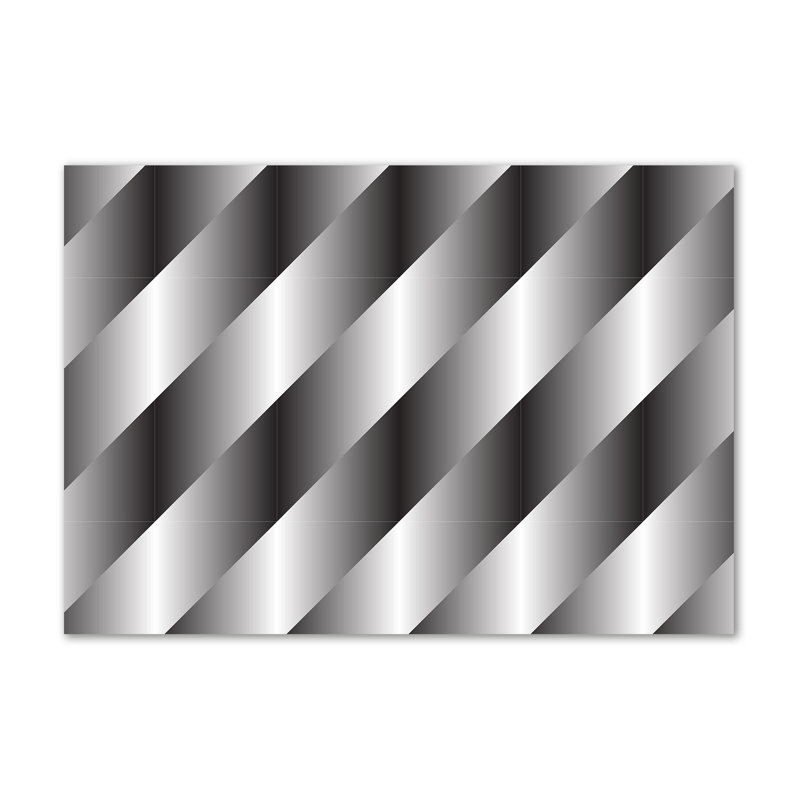Abstraction Stripes - No Frame Print on Canvas