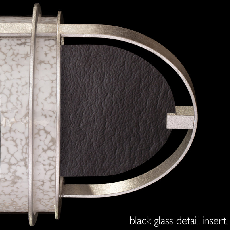 Bond 8 - Light LED Pendant, Black/Silver, White