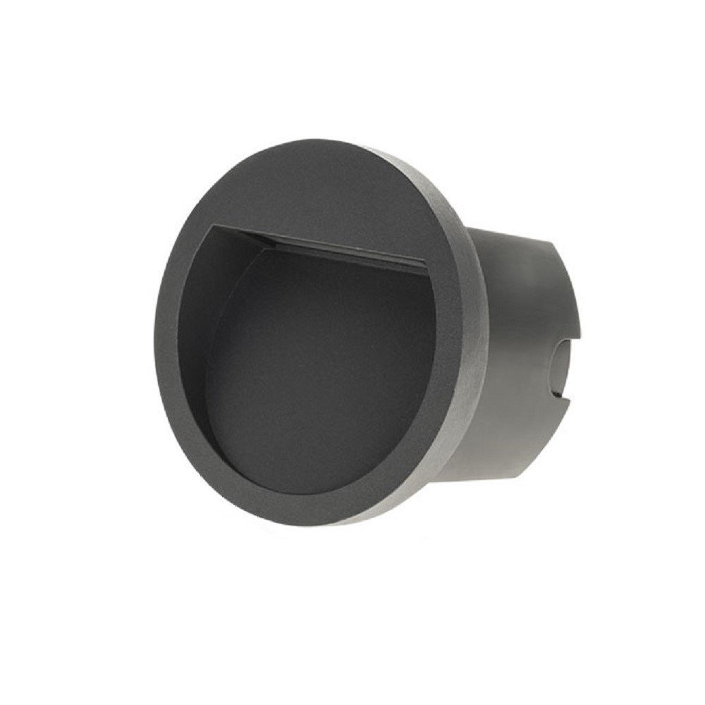 Cisne Anthracite 10.5cm H Integrated LED Outdoor Flush Mount