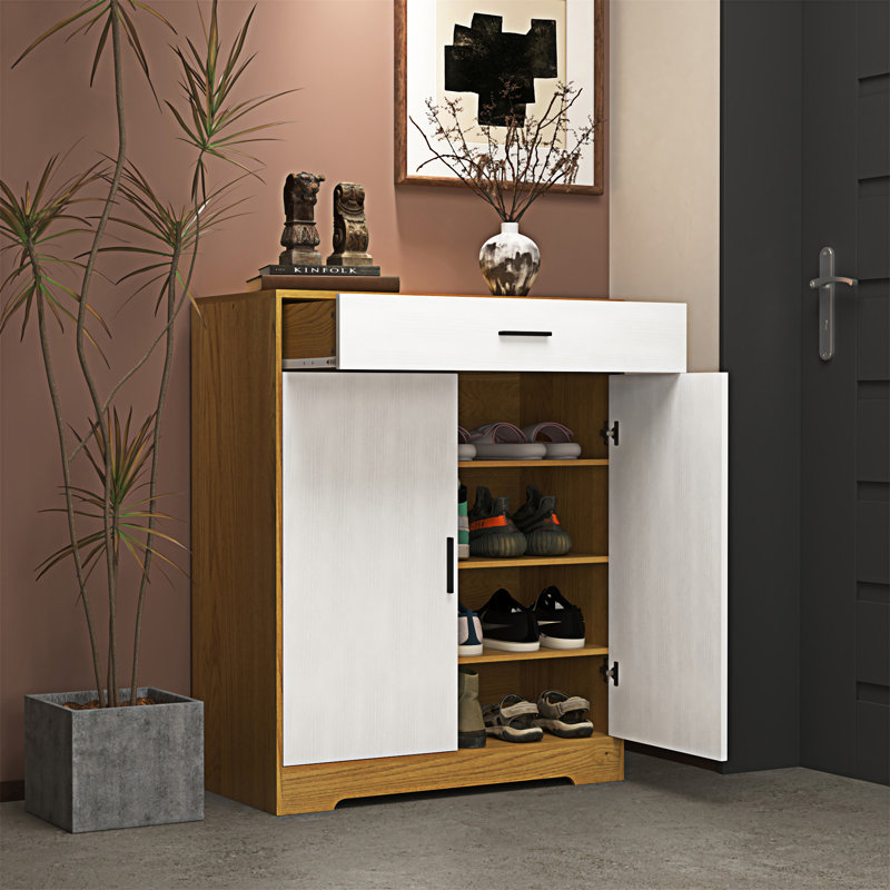 Shoe Cabinet, Natural