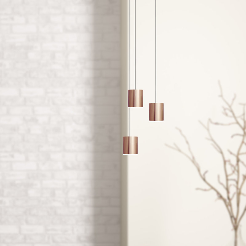 Andromedae 3 - Light Cluster Pendant, Copper