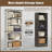 5 Shelf Standard Bookcase, Storage And Display Bookshelf-1239857925-1216474132