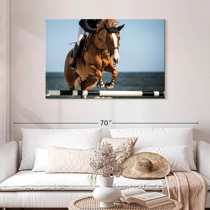 Sireci Equestrian, 30" H x 45" W