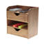 Deleo Wood Desk Organiser