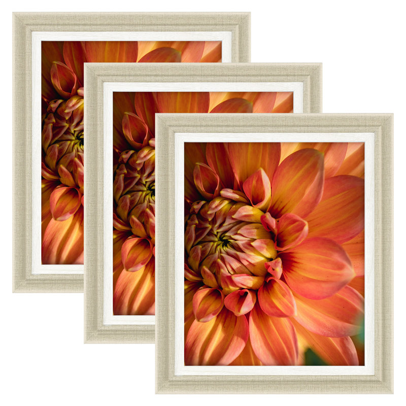 Modern Picture Frames - Display Frames for Wall or Tabletop|Home & Office Decor, 8" x 10", Beige