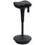 Tabouret réglable sans dossier, tabouret réglable, noir