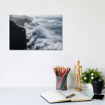 Winter Storm Watching, Shore Acres State Park, Southern Oregon Coast, USA by Stuart Westmorland - Gallery-Wrapped Canvas Giclée on Canvas