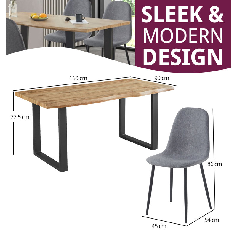 Noni 4 - Person Dining Set