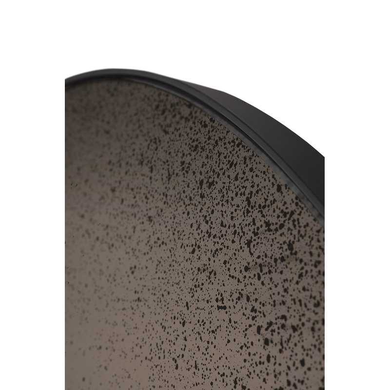 Aged Mirrors Round Wall Mirror, Bronze