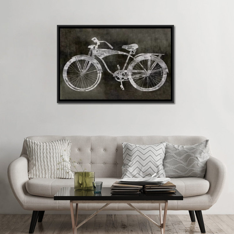 « cruiser ii », impression sur toile, Toile avec cadre noir, H 32 po x l 48 po x P 1,5 po, Pas de tapis