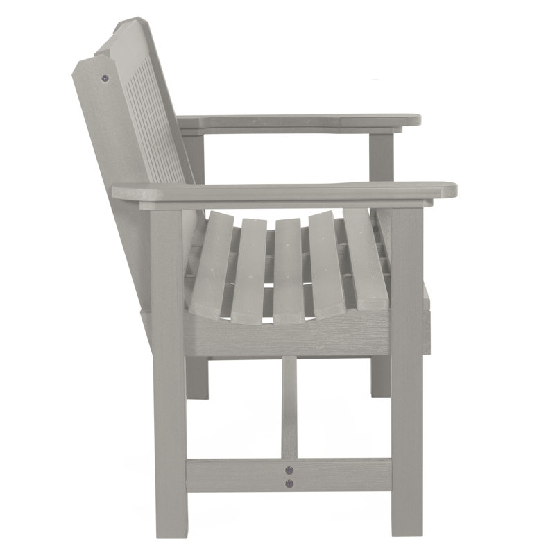 Lunz Patio Bench, Harbor Gray