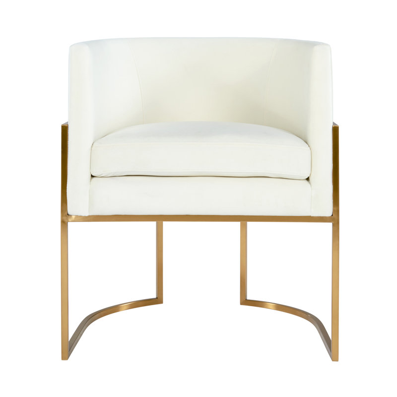 Velvet Barrel Chair