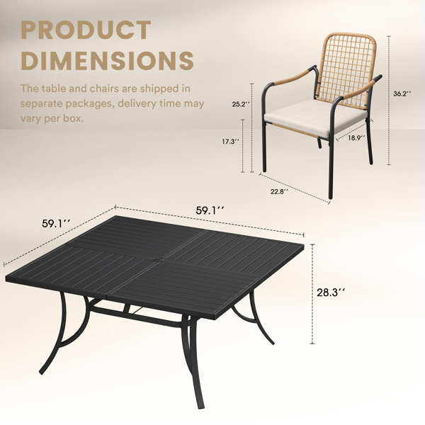 Dimensions du produit