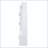 79" Tall Modern Hall Tree with Shoe Storage & 6 Cabinets-129045983