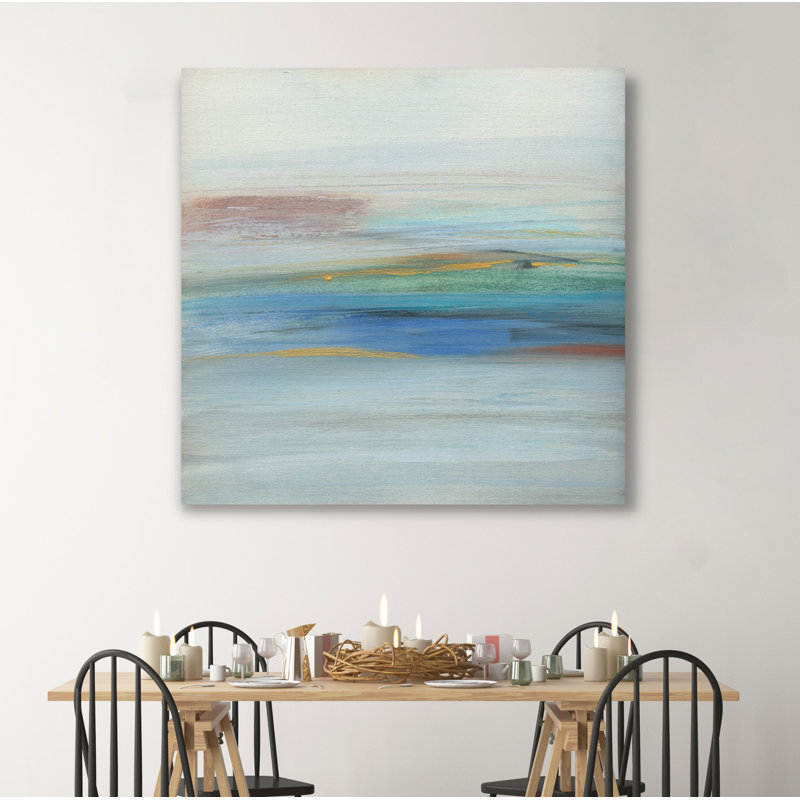 « milan i », peinture, H 24 po x l 24 po x P 1,5 po, Toile tendue
