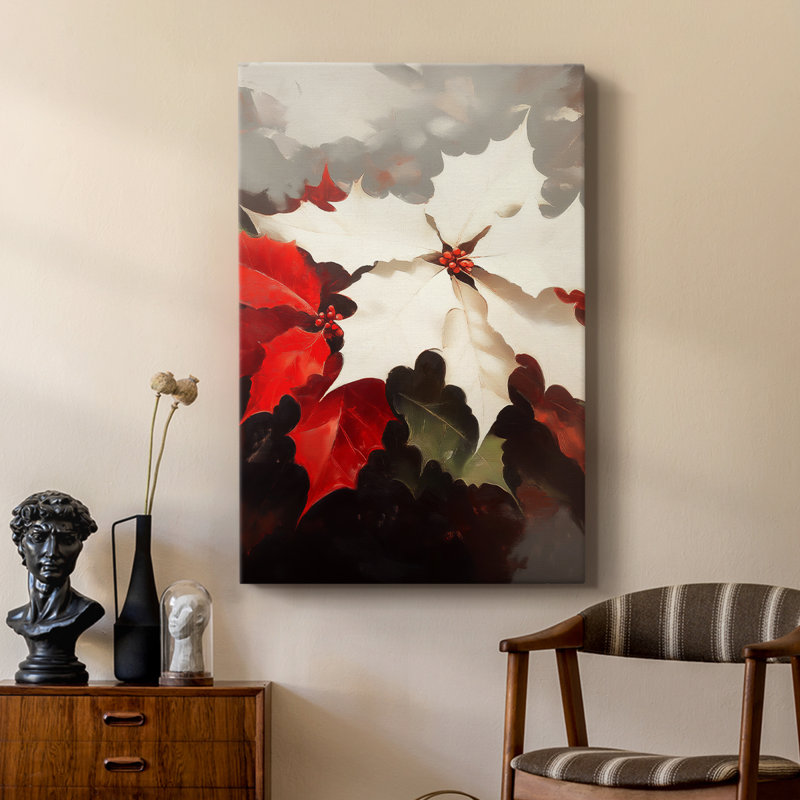 Art des Fêtes de Noël -Série 2-Cccxxiii-galerie sur mesure, H 27 po x l 18 po