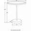 Table basse ronde en marbre naturel