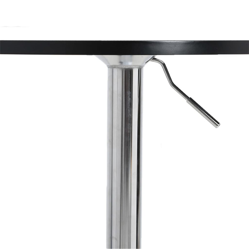 Dayasia Metal Base Dining Table, Black