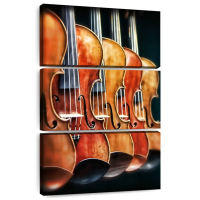 Abarca rangée de violons